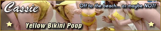 Yellow Bikini Poop